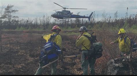 NY forest rangers return from fighting Canadian forest fires